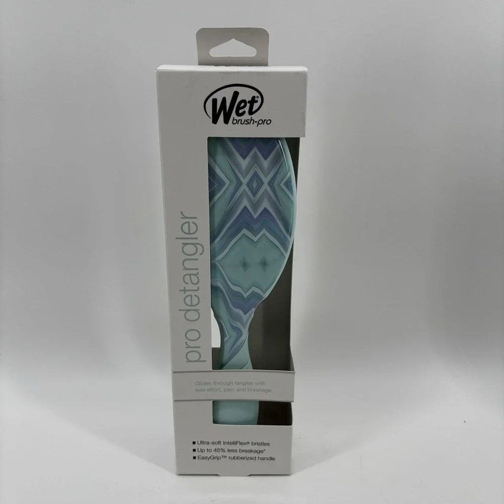 Wet Brush Pro Detangler Hairbrush - Holographic - Blue (Pack of 1)